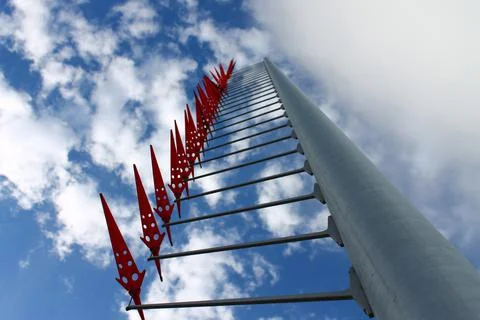The direction of the wind Stock Photos