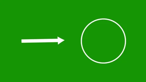 Directional Arrow Animation | Animated Pointer Motion Graphics Overlay 库存影片 340968057