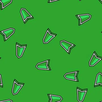 Directional arrow information vector seamless pattern Stock Illustration