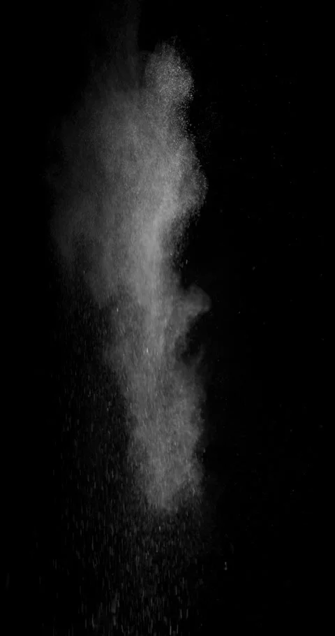 Directional Ash Fall for Specific Lighting Setup Stock Footage 324504824