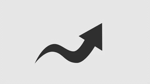 Directional doodle arrow in cartoon animation. Navigation pointer cursor click Stock Footage 314331831
