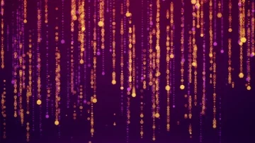 Directional hexagonal strings looped animated texture Stock Footage 86003022