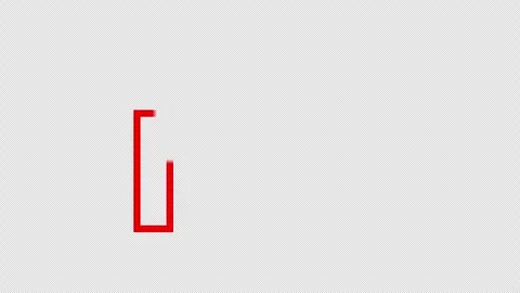 Directional Line Arrow Icon Animation, Isolated Symbol Motion Graphic Stock Footage 322980062