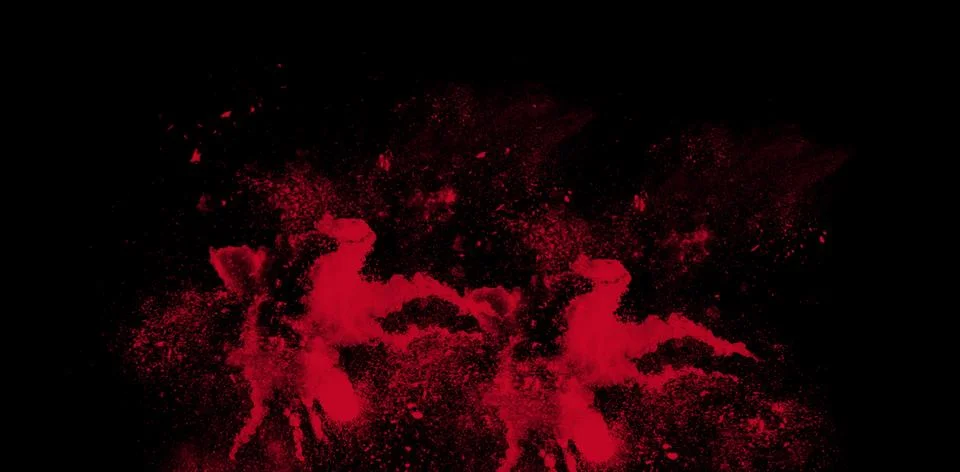 Directional Red Dust Explosion Texture イラスト素材