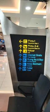 Directional sign board Stock Photos