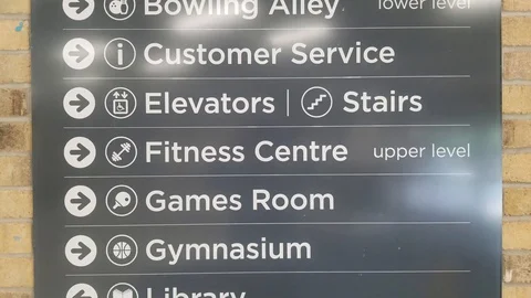 Directional Sign Stock-Footage 91142238