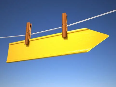 Directional sign Stock Illustration