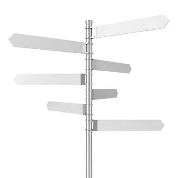 Directional signpost Stock Illustration