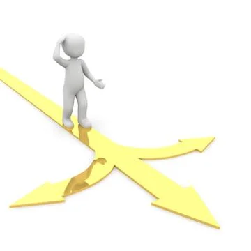 Directions 6 Stock Illustration