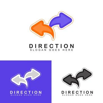 Directions icon. Navigation Stock Illustration