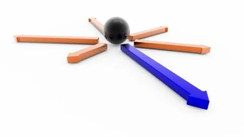 Directions Stock Illustration