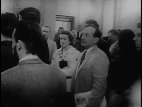 The director of the ACLU explains how HUAC re-edited footage to make it look Stock Footage 74935608