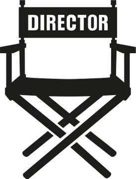 Director Chair Stock Illustration