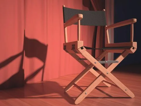 Director Chair Stock Photos