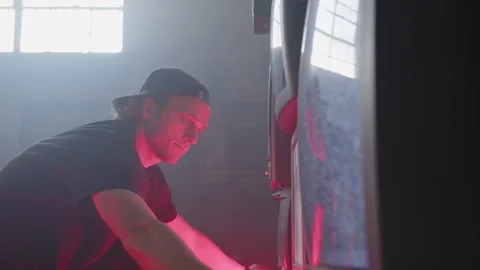 Director Fixes Lighting Stock Footage 270326292