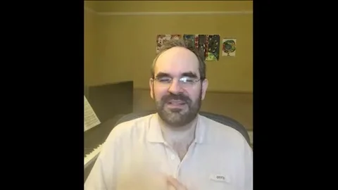 Director Thomas Clay is interviewed about his new movie 'Maxine Peake' - 2020 Video stock 138569104