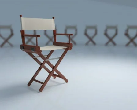 Director's chair Stock Footage 235239