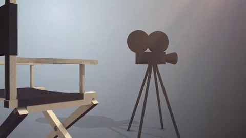 The Director's Chair Stock Footage 79472907