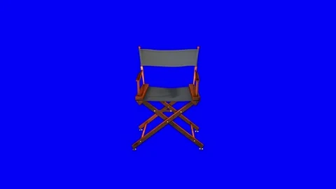 Directors Chair Stock Footage 303208561