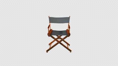 Directors Chair Stock Footage 303208867
