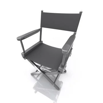 Director's Chair Stock Illustration