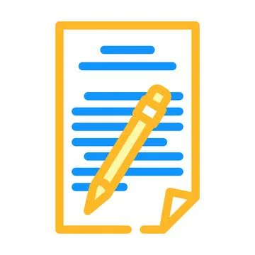 Directory folder color icon vector illustration Stock Illustration