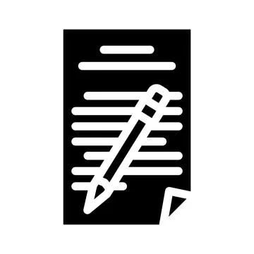 Directory folder glyph icon vector illustration Stock Illustration