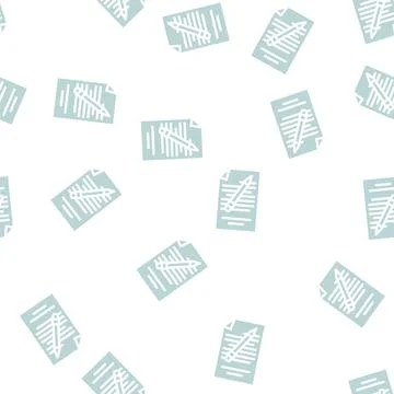 Directory folder glyph vector seamless pattern 스톡 일러스트