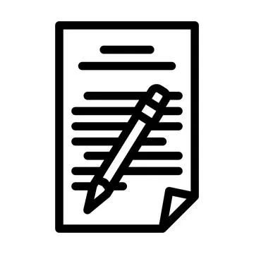 Directory folder line icon vector illustration Stock Illustration