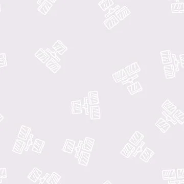 Directory folder line seamless pattern 库存插图