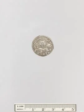 Dirham of Ghiyath al-Din Kai Khusrau II (r. 123746) dated A.H. 641/ A.D. 12.. Stock Photos
