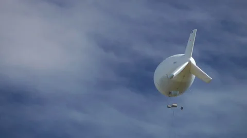 Dirigible Stock Footage