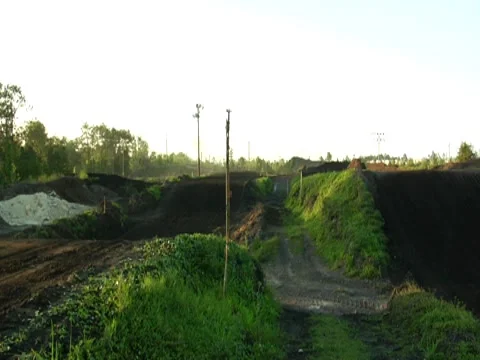Dirt Bike 1 Stock Footage 8698482