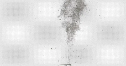 Dirt charge 03 Stock Footage 152737357