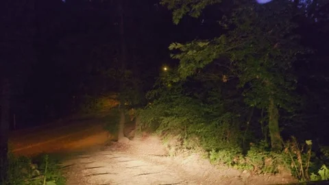 A dirt path that is. Stock Footage 284661342