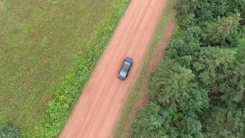 Dirt road (4k) Stock Footage 78566674