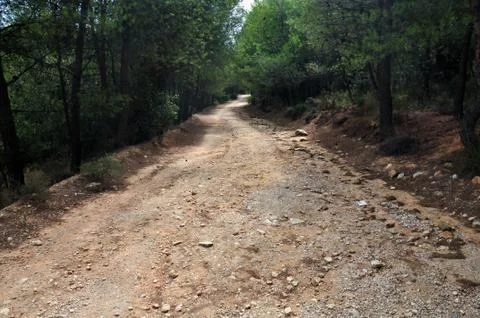 Dirt road Stock-Fotos