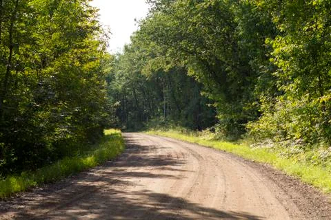 Dirt Road Foto stock