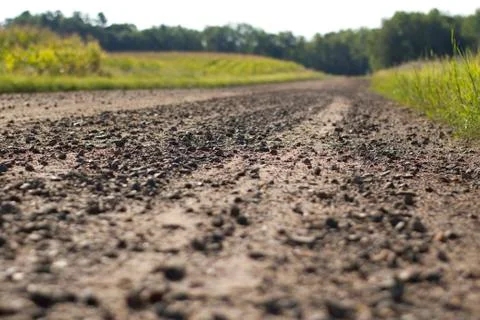 Dirt Road Foto stock