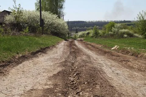 Dirt road Stock-Fotos