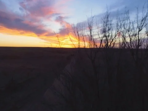 Dirt Road Sunset 2 動画素材 77450243