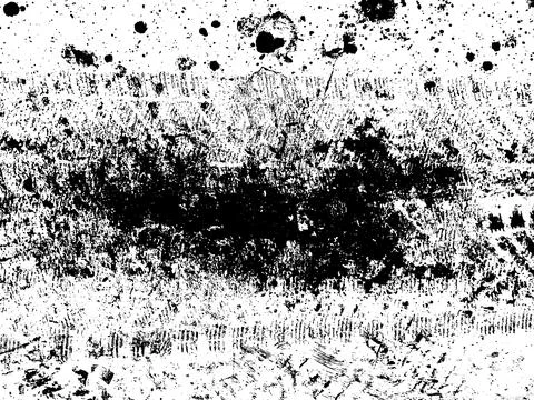Dirt track from the car wheel protector. Stock Illustration