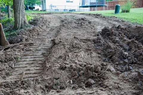 Dirt Tracks Stock Photos