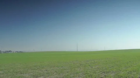 Dirtroad in fields 스톡 동영상 10726439