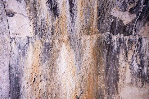 Dirty and broken wall Background Foto stock