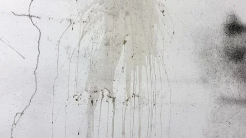 Dirty and damaged wall Vídeo Stock 282170515