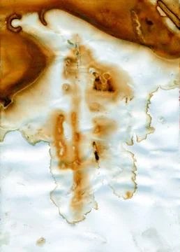 Dirty and splashed paper Fotos Stock