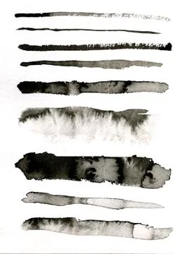 Dirty artistic design elements Stock Illustration