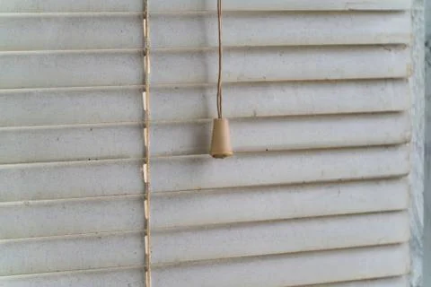 Dirty blinds Stock Photos