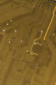Dirty board with electrical components for connecting various devices into on Stock Photos